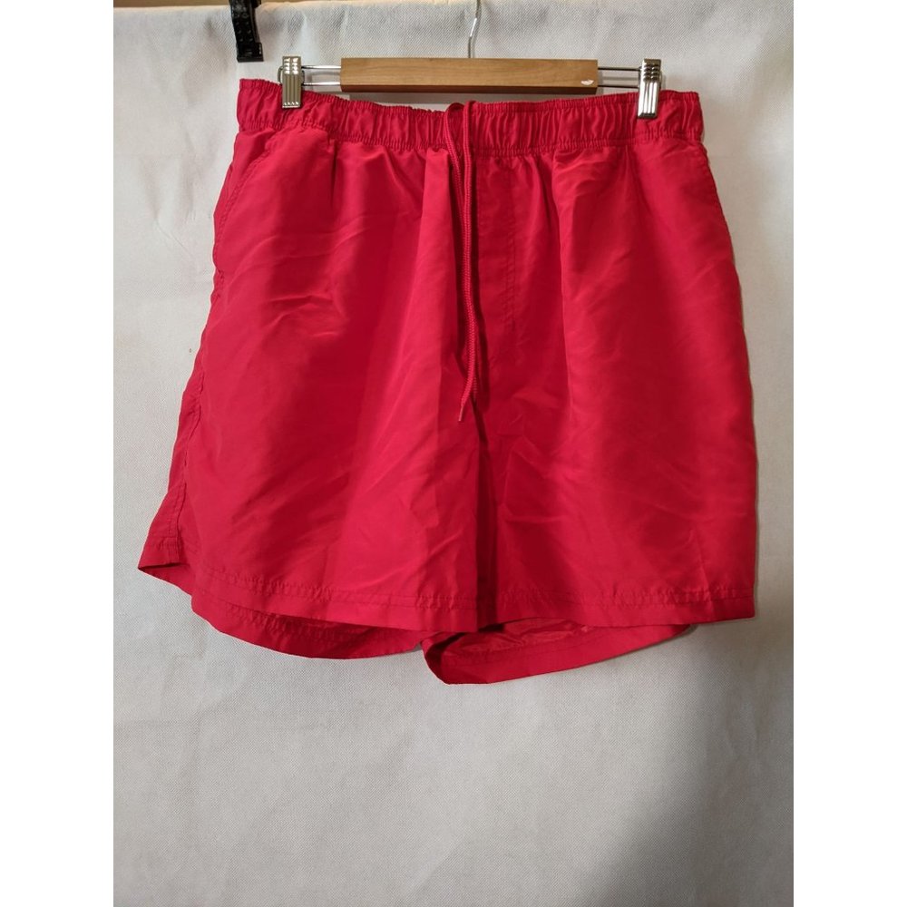 OP Orange Elastic Drawstring Waist Shorts Size 40